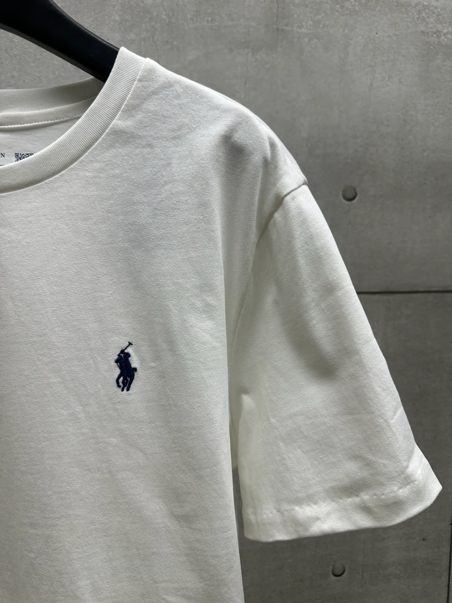 P130 #012 Ralph lauren series uses 260G high-definition fabrics, Behringer 1000-needle embroidery restores ZP, complete three-label accessories, color: white, black, size: S M L XL